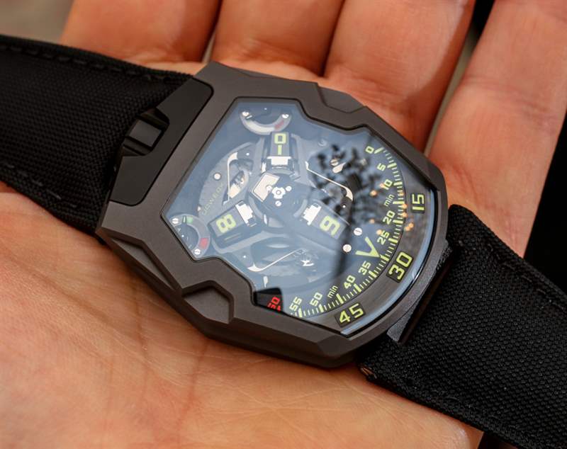 URWERK UR-210Y黑鷹手表動手實踐-復刻表