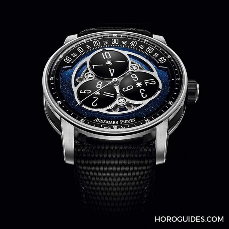 猶如一道優(yōu)美謎題的古老顯時(shí)機(jī)制|愛(ài)彼CODE 11.59系列星輪腕表,再現(xiàn)「時(shí)間漫游」功能-復(fù)刻表