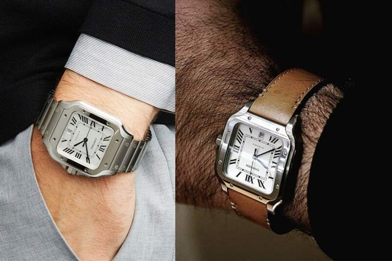 cartier Santos 卡地亞6款Santos手表推介|卡地亞的紳士優雅-復刻表