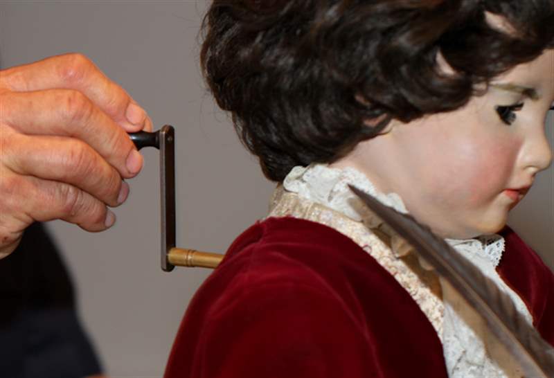 雅克德羅“作家”自動機：很棒的古董安卓-復刻表