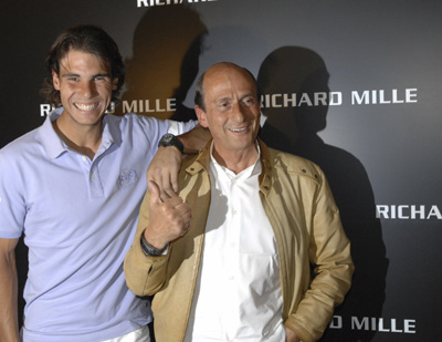 Richard Mille and Rafael Nadal 理查德·米勒手表與網(wǎng)球運(yùn)動(dòng)員拉斐爾·納達(dá)爾-復(fù)刻表
