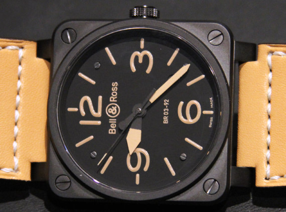 Bell & Ross Vintage BR03-92 柏萊士Vintage BR 123 & 126精鋼表殼圓形腕表-復刻表