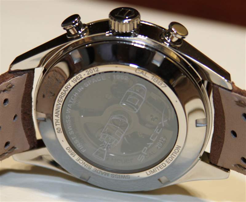 泰格豪雅Carrera Calibre 1887 SpaceX計時腕表上手體驗-復刻表