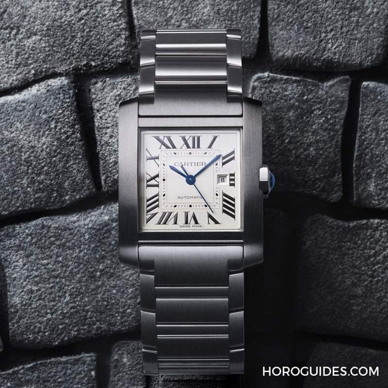 法國坦克回來了！Cartier Tank家族唯一鏈帶表款Tank Fran?aise改版回歸-復刻表