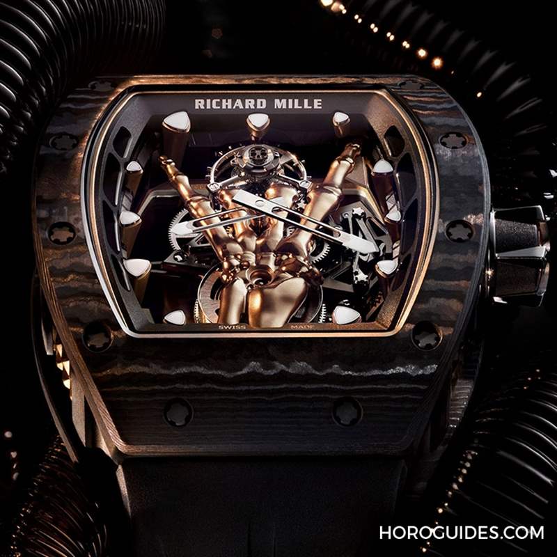 Let's rock！RICHARD MILLE RM 66浮動陀飛輪腕表-復刻表