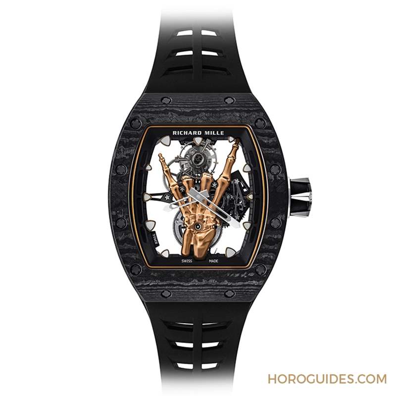 Let's rock！RICHARD MILLE RM 66浮動陀飛輪腕表-復刻表