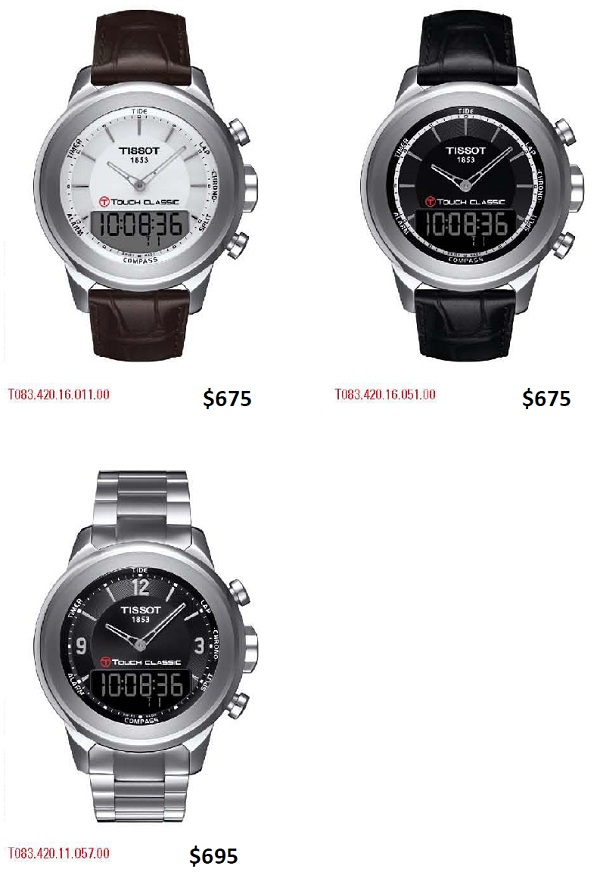 天梭T-Touch經(jīng)典腕表-復(fù)刻表