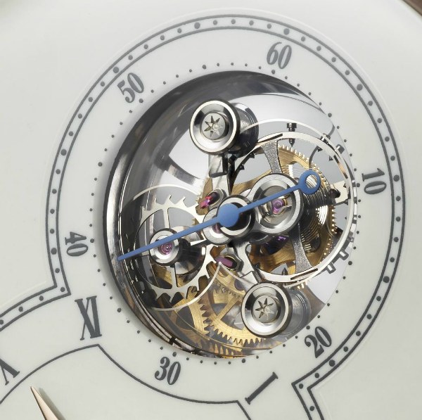 雅克德羅大秒針陀飛輪腕表-復刻表