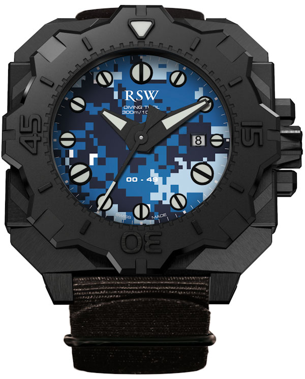 RSW 潛水工具迷彩手表-1 RSW 潛水工具迷彩限量版腕表-復刻表