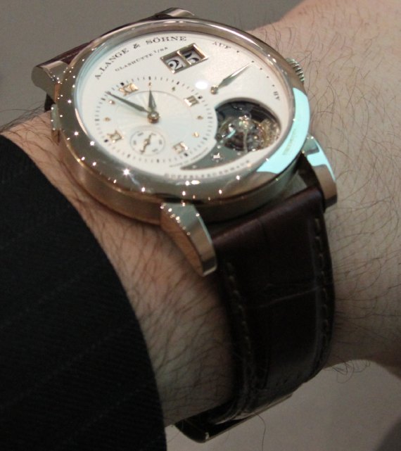 A. Lange & Sohne Lange 1 Tourbillon with stop seconds 2 “Pour le Merite”、朗格Lange 1 陀飛輪和 1815 Moonphase腕表-復(fù)刻表