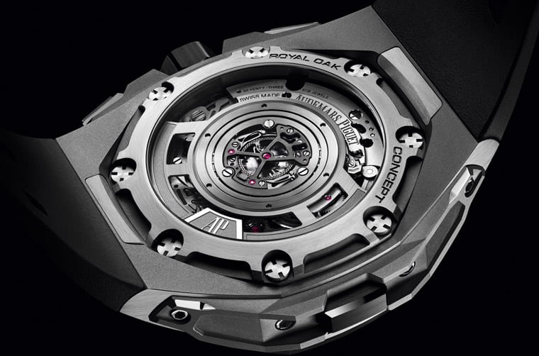 AP皇家橡樹概念系列新作首度融入雙追針飛返計時與表帶快拆設計-復刻表