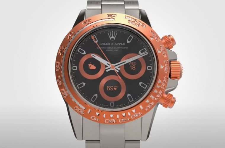 如果勞力士Daytona和Apple Watch合體會是什麼樣子？-復(fù)刻表