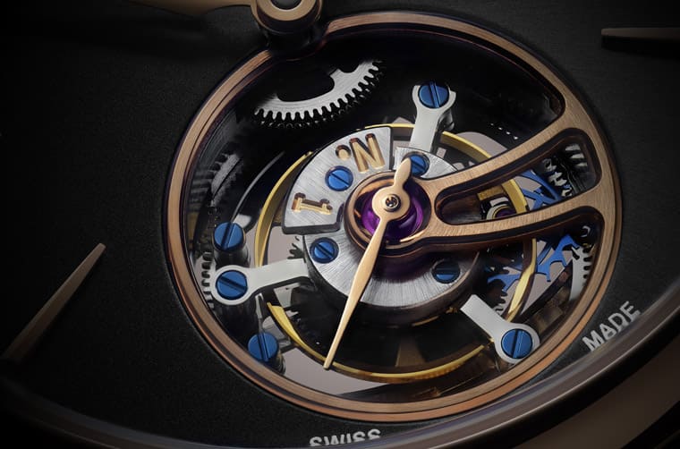 康斯登打造限量玫瑰金陀飛輪紀念創立35周年-復刻表