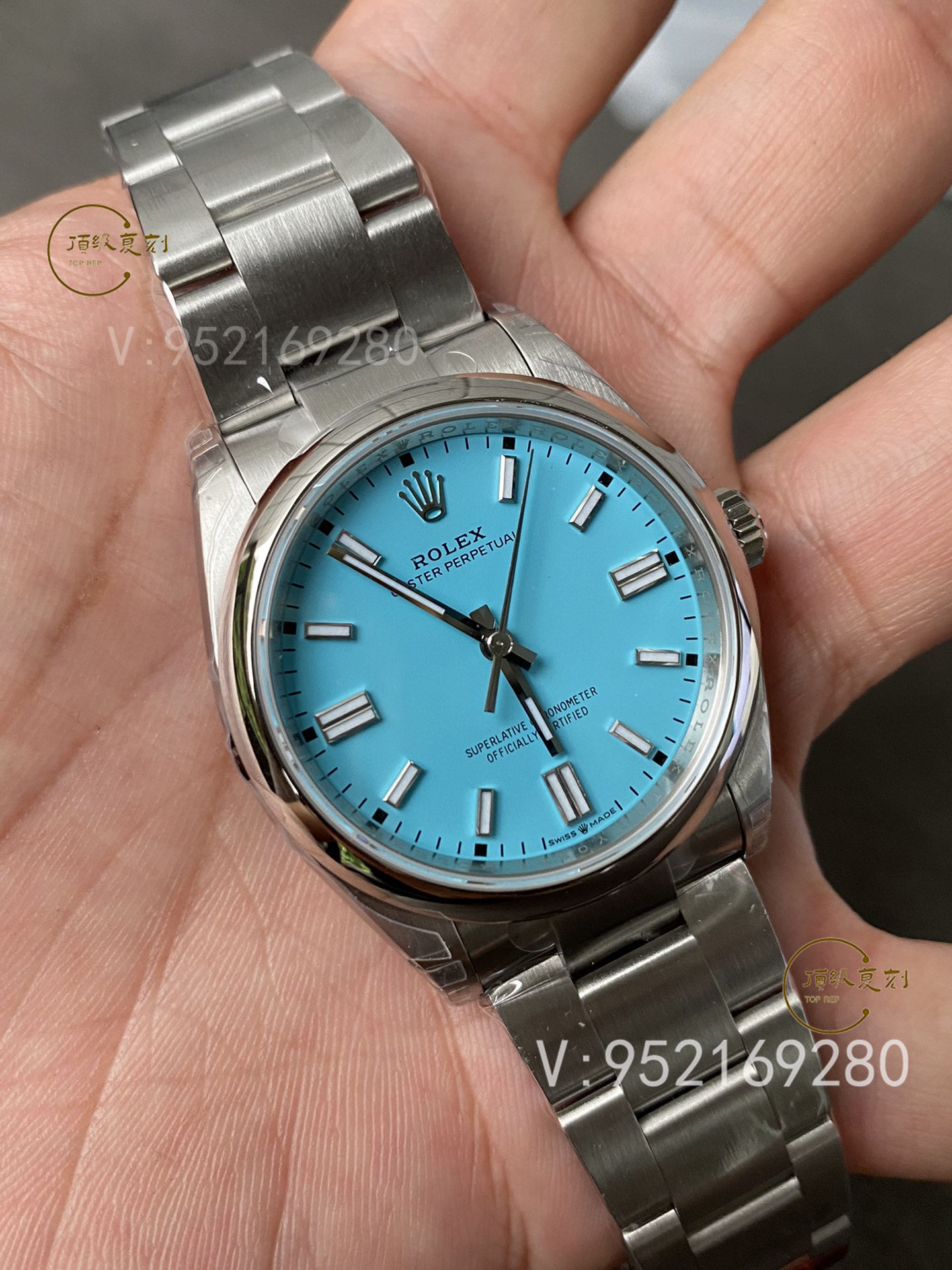 VS廠勞力士36mm蠔式恒動(dòng)型蒂芙尼藍(lán)做工怎么樣,超越EW廠-復(fù)刻表