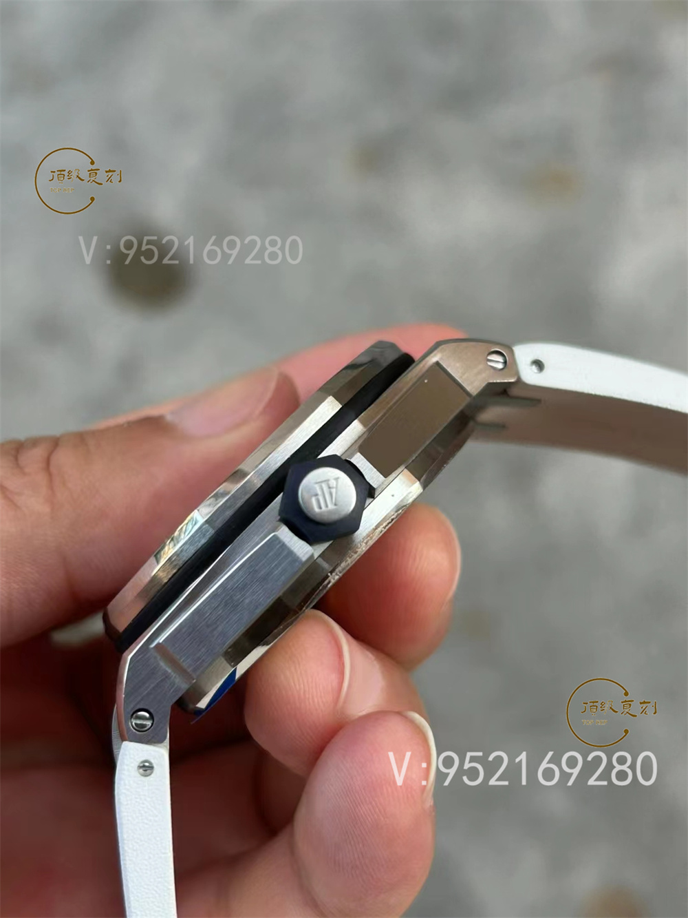 APS廠愛彼AP15710新配色綠/白盤一體機做工怎么樣-復刻表