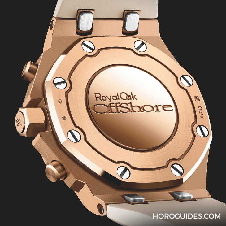 寶石圈與彩色面盤的華麗方程式｜AP皇家橡樹離岸型37毫米自動上鏈計時碼表-復刻表