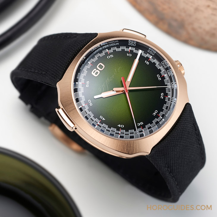 H. Moser & Cie. Streamliner亨利幕時極速者首見橡膠表帶款!-復(fù)刻表