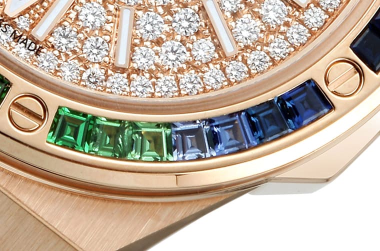 蕭邦A(yù)lpine Eagle阿胖鷹彩虹圈小改款與前作有一個(gè)明顯差異-復(fù)刻表