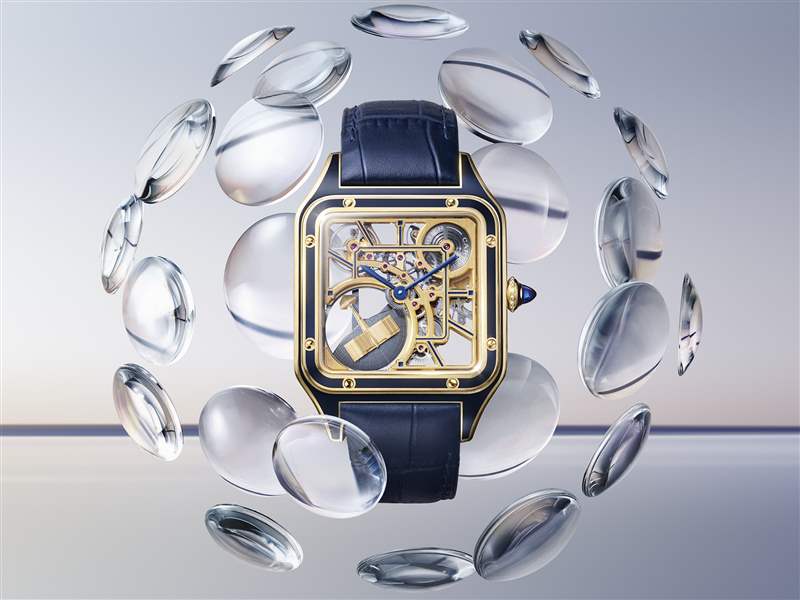 Cartier新品亮點：Santos-Dumont鏤空「小飛機」擺陀，Tank Normale 24小時顯示，Tank Louis Cartier三色金馬賽克-復刻表