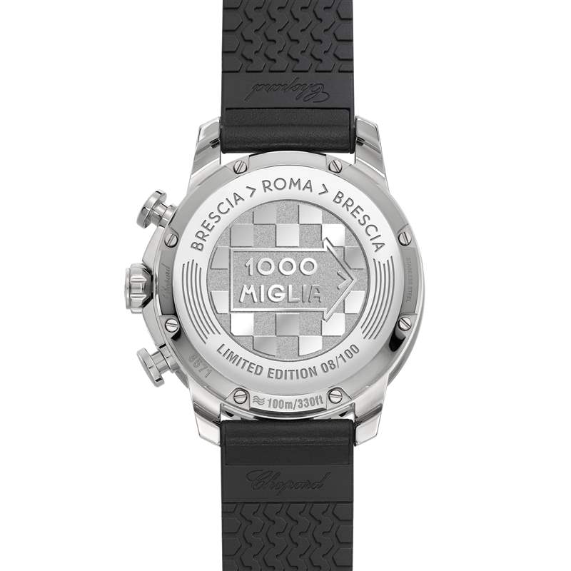 『新表』Chopard推出Mille Miglia GTS Chronograph Limited Edition Italy 2023古董車?yán)愊蘖坑嫊r碼表-復(fù)刻表