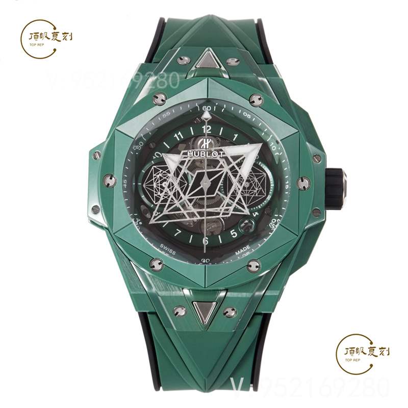 BBF廠宇舶大爆炸刺青二代綠色陶瓷腕表評測,和zf廠刺青有區(qū)別嗎-復(fù)刻表