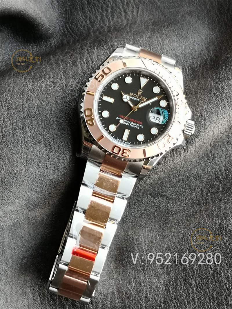 VS廠勞力士40mm間紅金游艇做工怎么樣,VS廠丹東3235一體機芯-復刻表