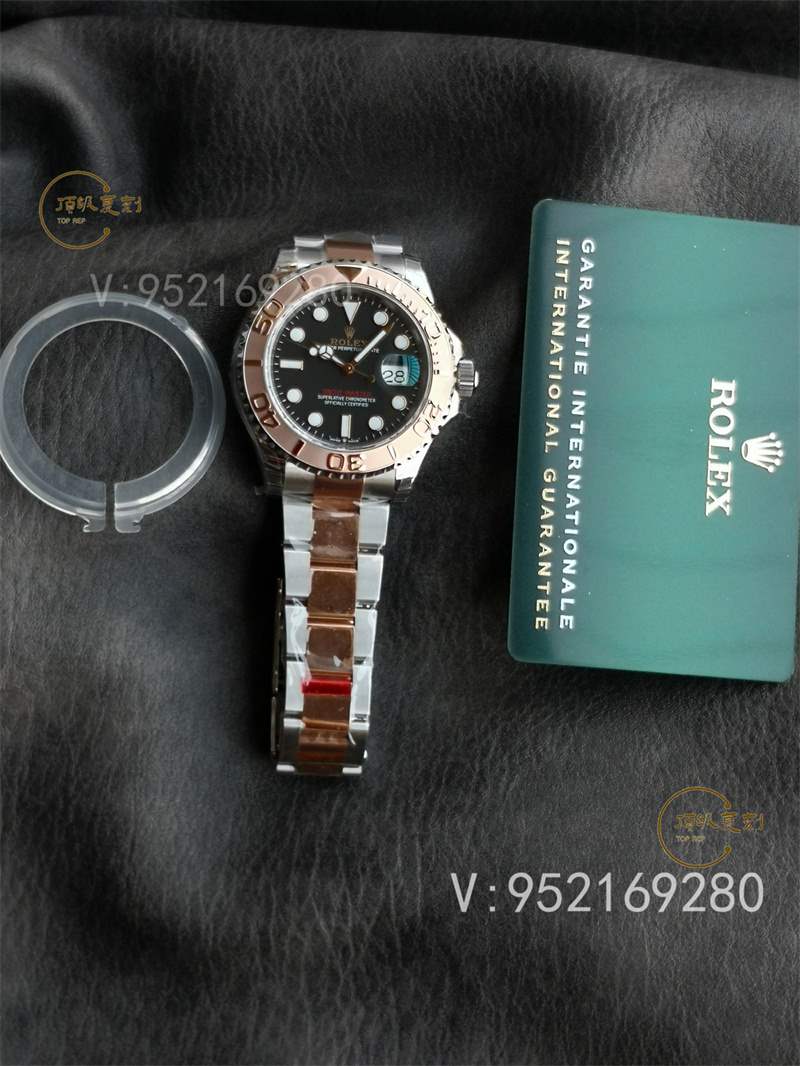 VS廠勞力士40mm間紅金游艇做工怎么樣,VS廠丹東3235一體機芯-復刻表