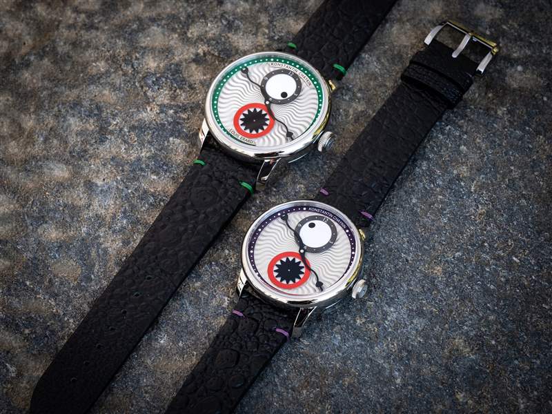 Louis Erard x Konstantin Chaykin合作推出Le Régulateur Time-Eater整時器布局腕表:獨眼怪獸-復(fù)刻表