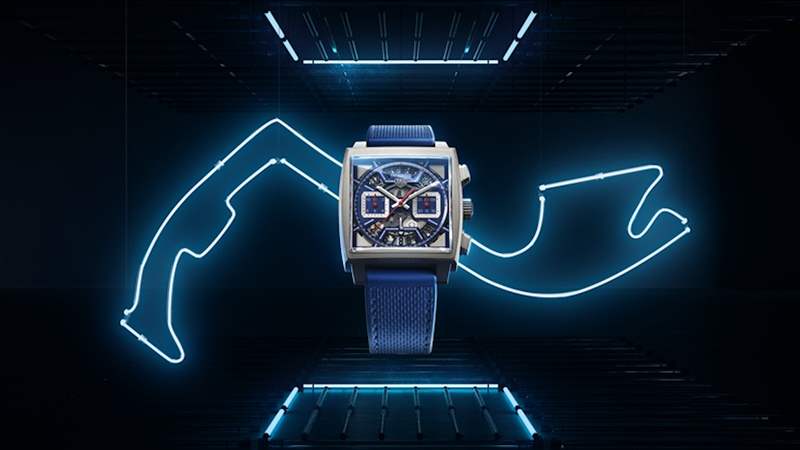 TAG Heuer 3款新Monaco防水計時手表鏤空透底配松綠飾面極吸睛-復刻表