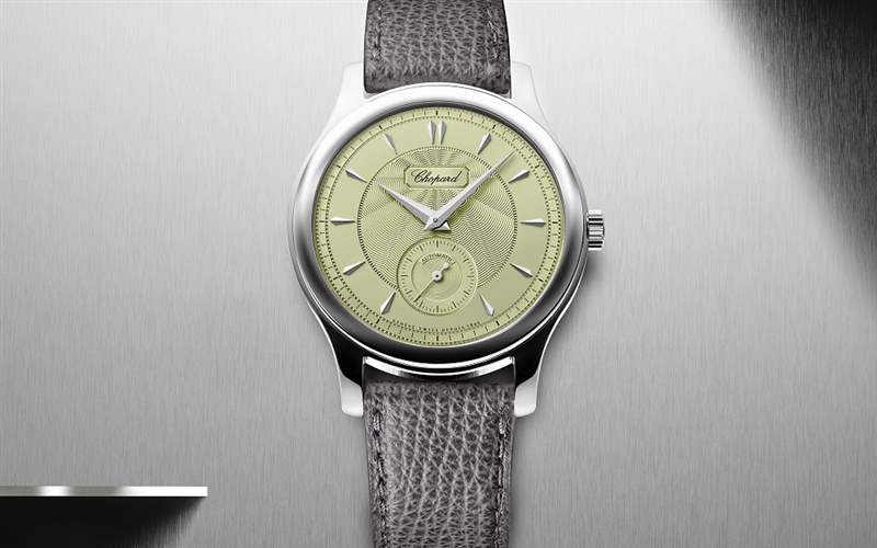 Chopard推出L.U.C 1860冰綠色表盤超薄腕表-復刻表
