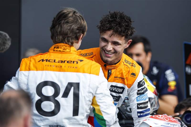 年輕有為,RICHARD MILLE理查米爾合作伙伴McLaren F1車隊接連上演亮眼表現-復刻表