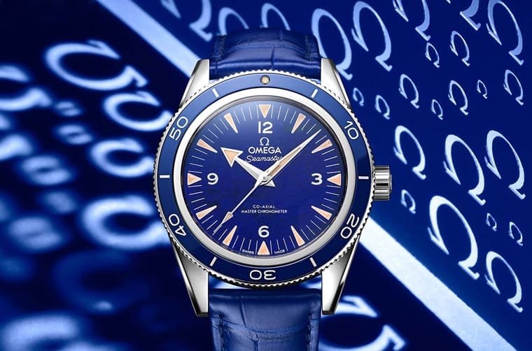 百萬價格寶石面盤自動三針表AP CODE 11.59與歐米茄海馬300米比較-復(fù)刻表