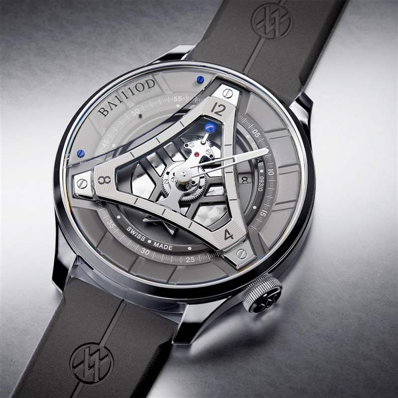 品牌于今年3月推出的CHPTR_Δ,是為品牌首款自制機芯作品。 (圖片來源:BA111OD) 瑞士初創表廠BA111OD進駐香港嶄新商業模式造就極親民陀飛輪-復刻表