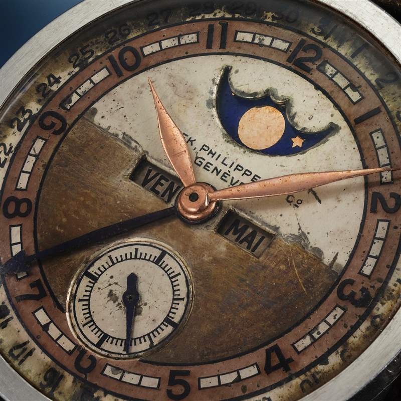 據稱為末代皇帝溥儀擁有的Patek Philippe Ref. 96QL鉑金腕表4885萬港幣拍賣成交-復刻表