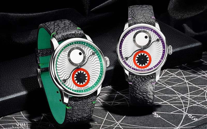 Louis Erard x Konstantin Chaykin合作推出Le Régulateur Time-Eater整時器布局腕表:獨眼怪獸-復(fù)刻表