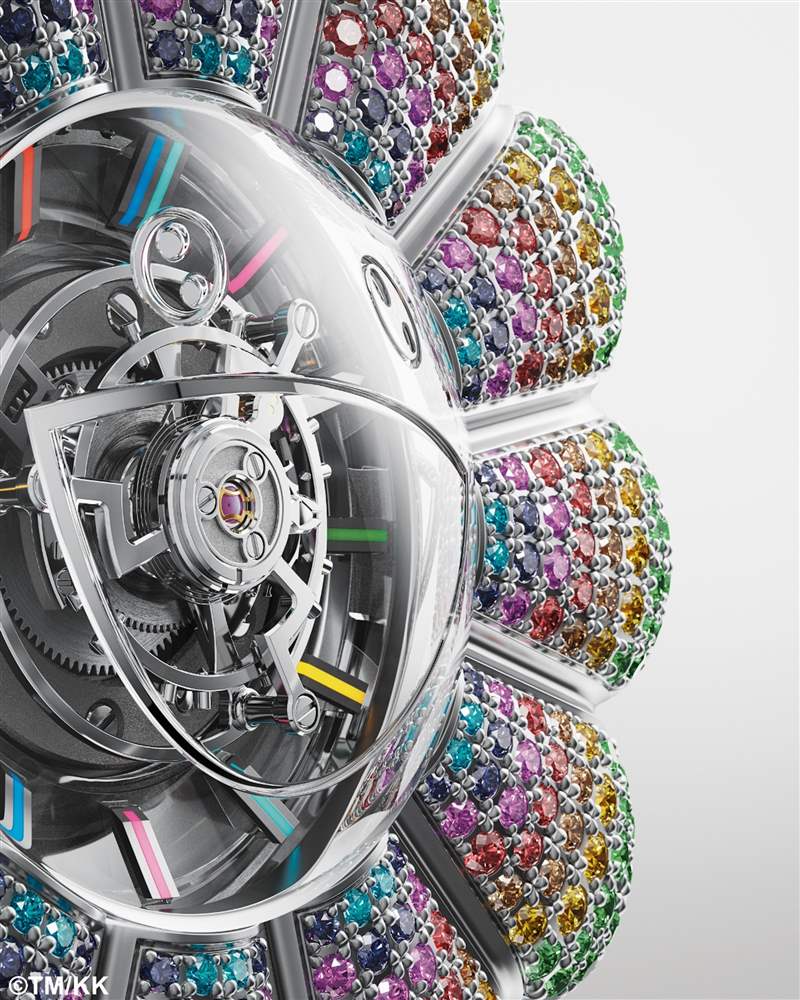 Hublot再聯(lián)乘村上隆獨一無二微笑之花震撼作-復刻表