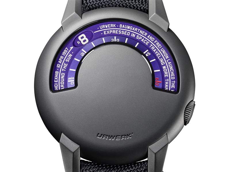 Urwerk與美國藝術(shù)家Cooper Jacoby合作推出UR-102 reloaded獨一款腕表：熱變色表盤-復(fù)刻表