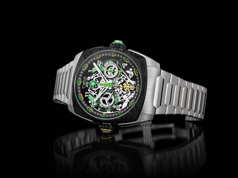 瑞士表廠CYRUS特立獨(dú)行新作大玩復(fù)雜功能可同步測量兩個(gè)時(shí)段-復(fù)刻表