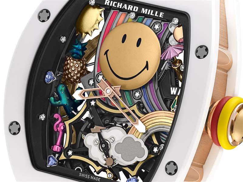 理查德米勒的詩意時間：Smiley笑臉、宇宙和芭蕾舞-復刻表