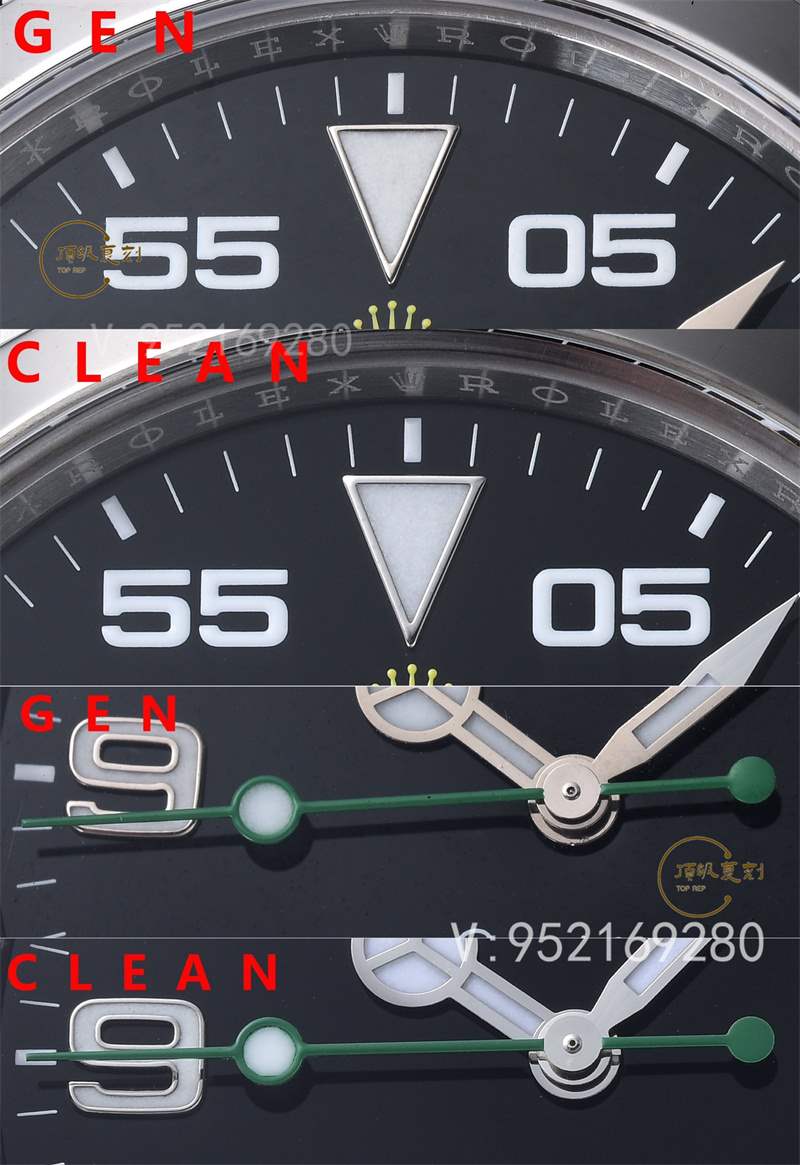 Clean廠C廠勞力士空霸126900做工對比正品會一眼假嗎-復刻表