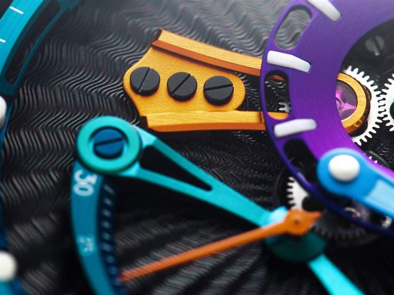 Chronoswiss推出Open Gear ReSec Candy Shop整時器布局腕表:糖果派對 Chronoswiss推出Open Gear ReSec Candy Shop整時器布局腕表:糖果派對-復刻表