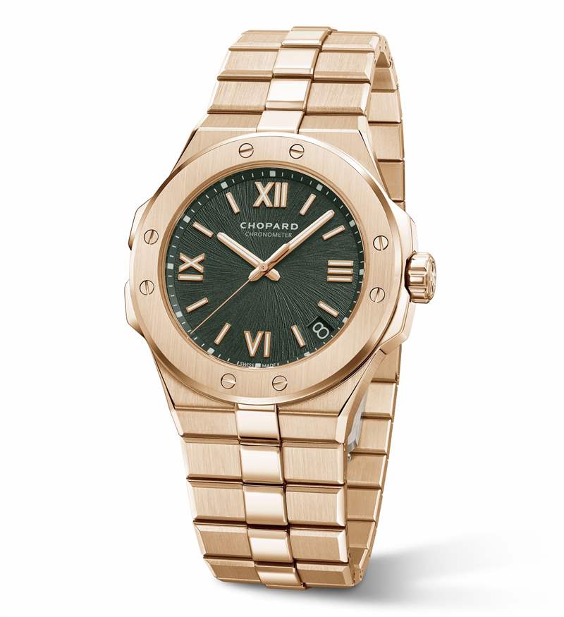 Chopard推出Alpine Eagle系列腕表新作:綠色表盤,33mm女士腕表 Chopard推出Alpine Eagle系列腕表新作:綠色表盤,33mm女士腕表-復刻表