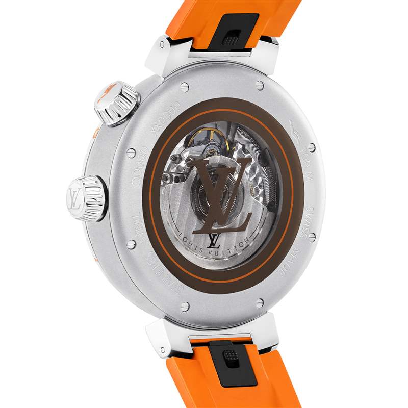 Louis Vuitton推出橙色和綠色版Tambour Street Diver潛水腕表 Louis Vuitton推出橙色和綠色版Tambour Street Diver潛水腕表-復(fù)刻表