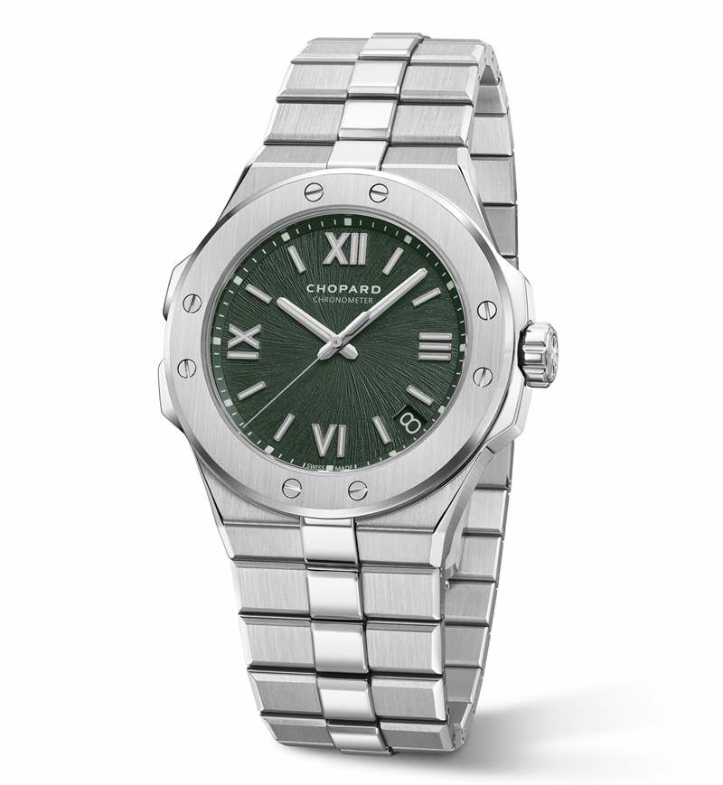 Chopard推出Alpine Eagle系列腕表新作:綠色表盤,33mm女士腕表 Chopard推出Alpine Eagle系列腕表新作:綠色表盤,33mm女士腕表-復刻表