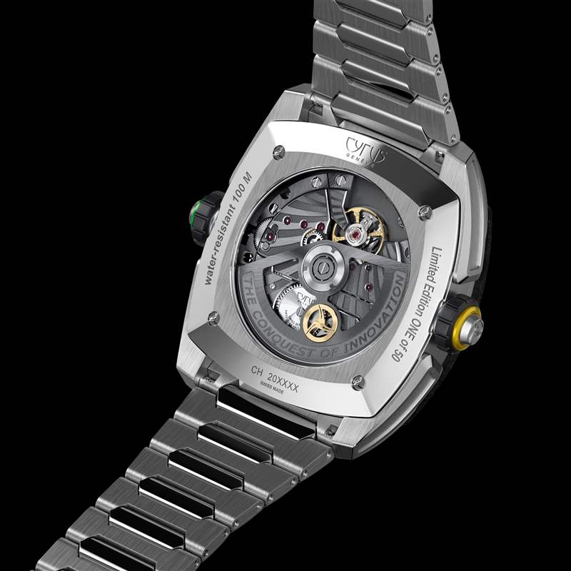 瑞士表廠CYRUS特立獨(dú)行新作大玩復(fù)雜功能可同步測量兩個(gè)時(shí)段-復(fù)刻表