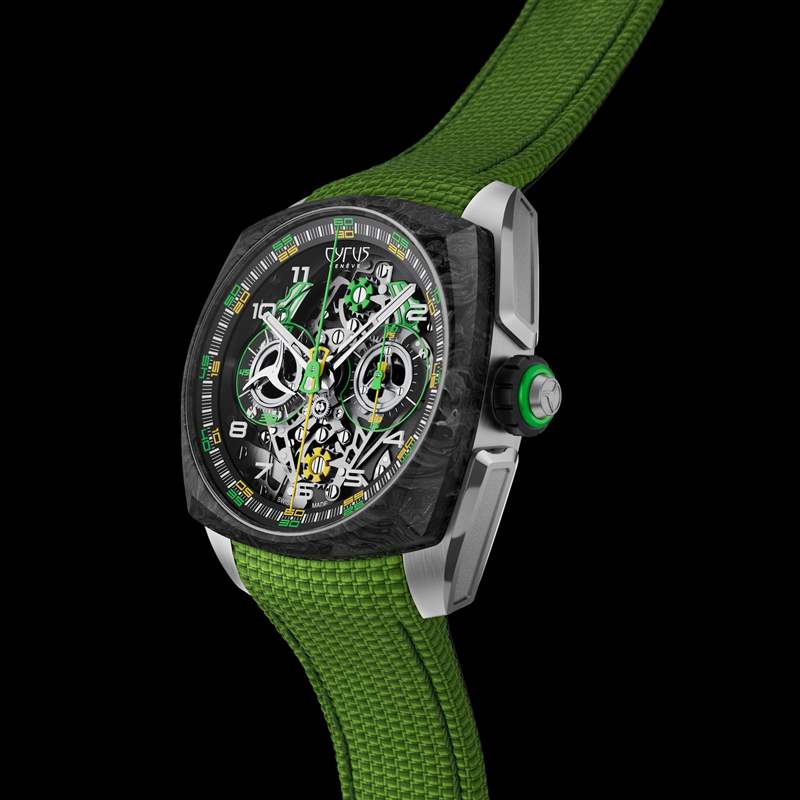 瑞士表廠CYRUS特立獨(dú)行新作大玩復(fù)雜功能可同步測量兩個(gè)時(shí)段-復(fù)刻表