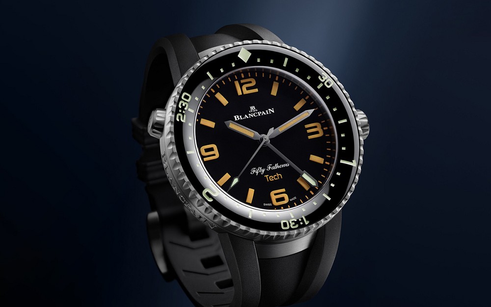 寶珀推出Fifty Fathoms 70th Anniversary Act 2 Tech Gombessa潛水腕表：3小時(shí)潛水計(jì)時(shí)-復(fù)刻表