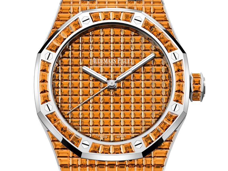 愛彼推出Royal Oak Selfwinding Rainbow Sets珠寶腕表:彩色寶石鑲嵌 愛彼推出Royal Oak Selfwinding Rainbow Sets珠寶腕表:彩色寶石鑲嵌-復(fù)刻表