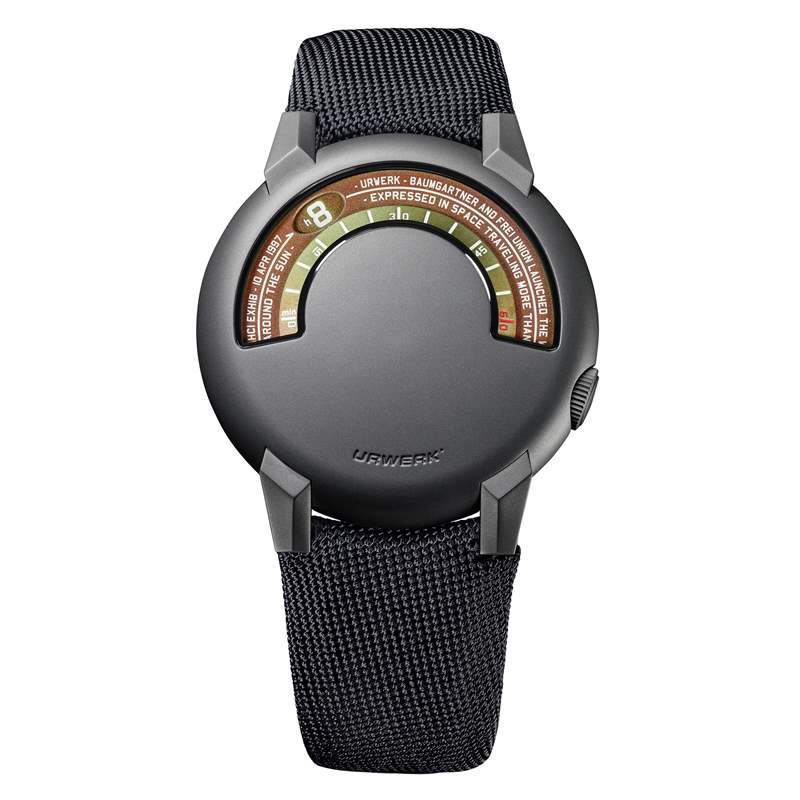 Urwerk與美國藝術(shù)家Cooper Jacoby合作推出UR-102 reloaded獨一款腕表：熱變色表盤-復(fù)刻表