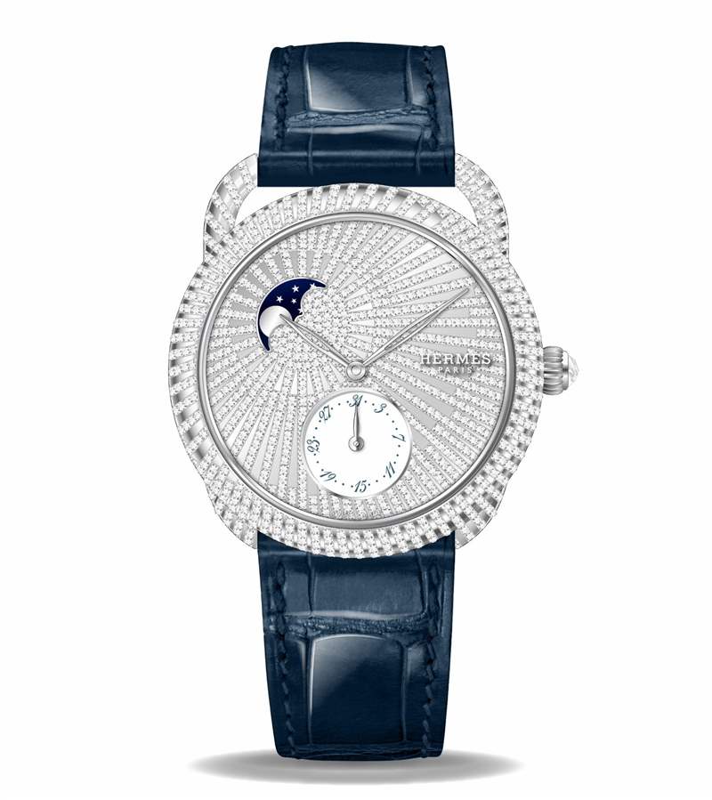 Hermès舉行「鐫刻時光」高級鐘表展：關(guān)于時間的奇思妙想-復(fù)刻表